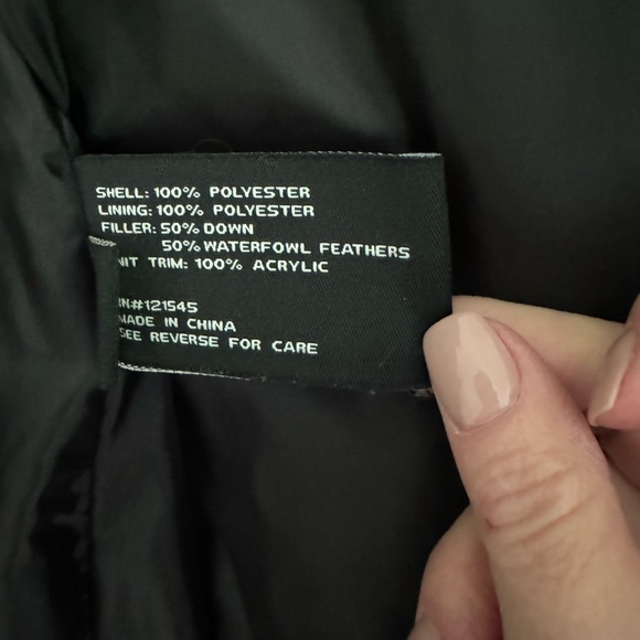 London Fog puffer jacket M - Picture 6 of 8